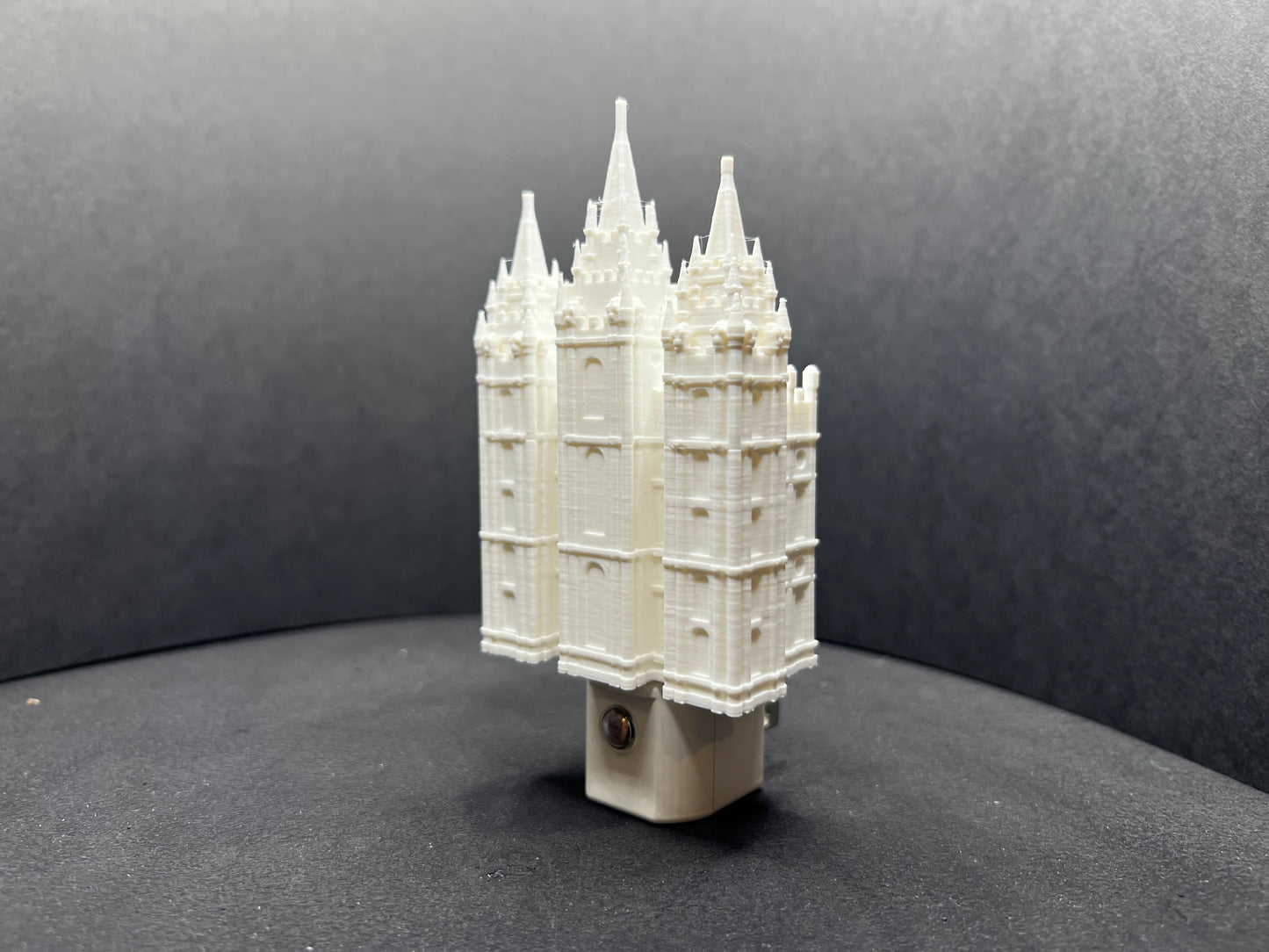 Salt Lake LDS Temple Night Light Gift, Wall Outlet: LED (Missionary, Primary, Wedding, Anniversary )