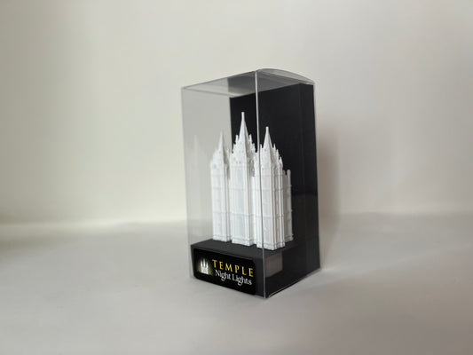 Salt Lake LDS Temple Night Light Gift, Wall Outlet: LED (Missionary, Primary, Wedding, Anniversary )