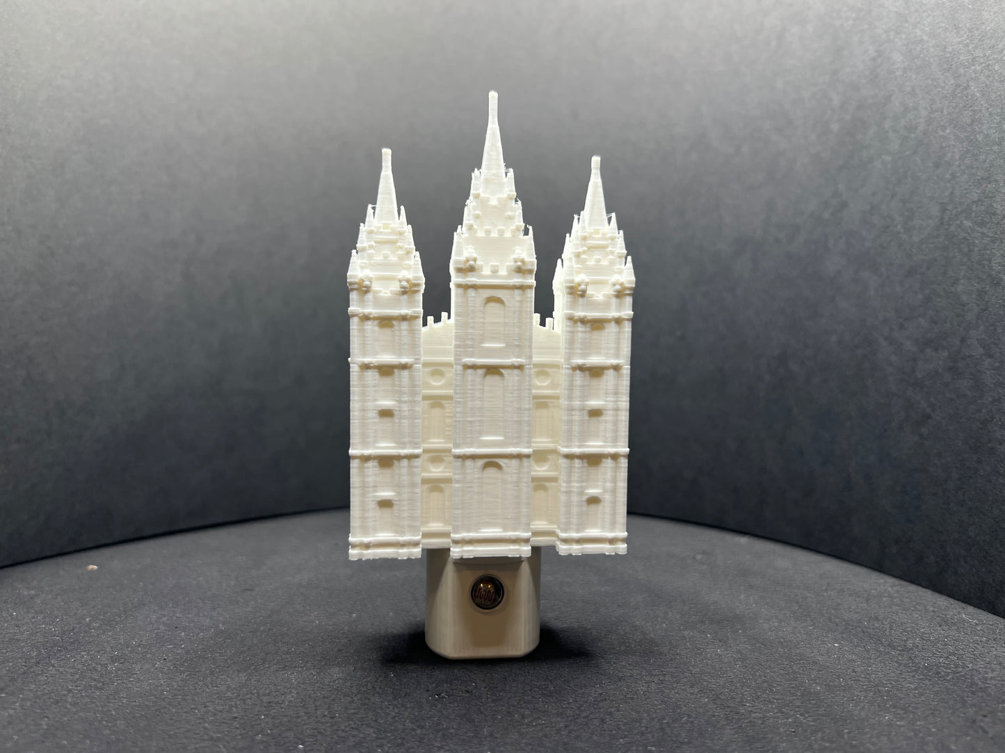 Salt Lake LDS Temple Night Light Gift, Wall Outlet: LED (Missionary, Primary, Wedding, Anniversary )