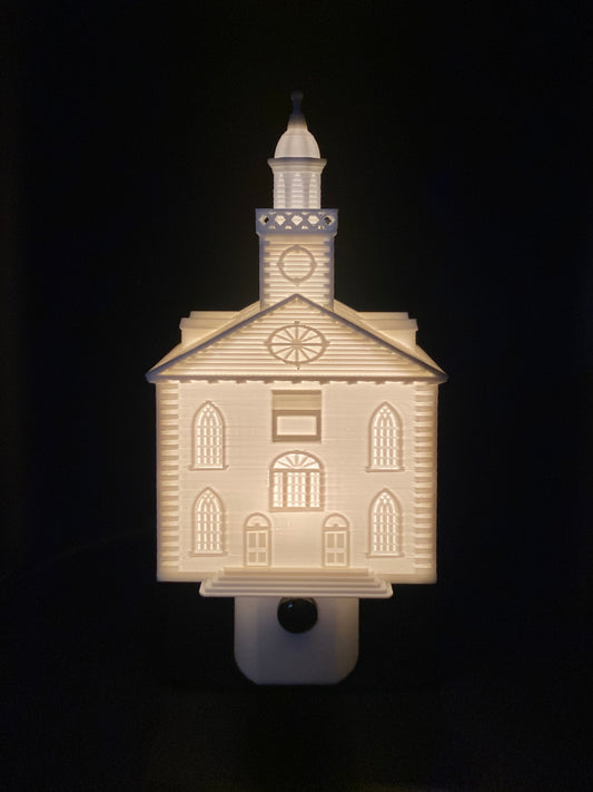 Kirtland Ohio LDS Temple Night Light