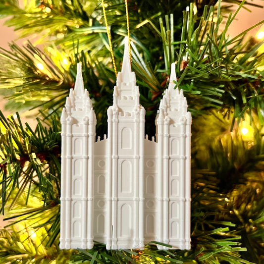 Salt Lake Temple Christmas Ornament