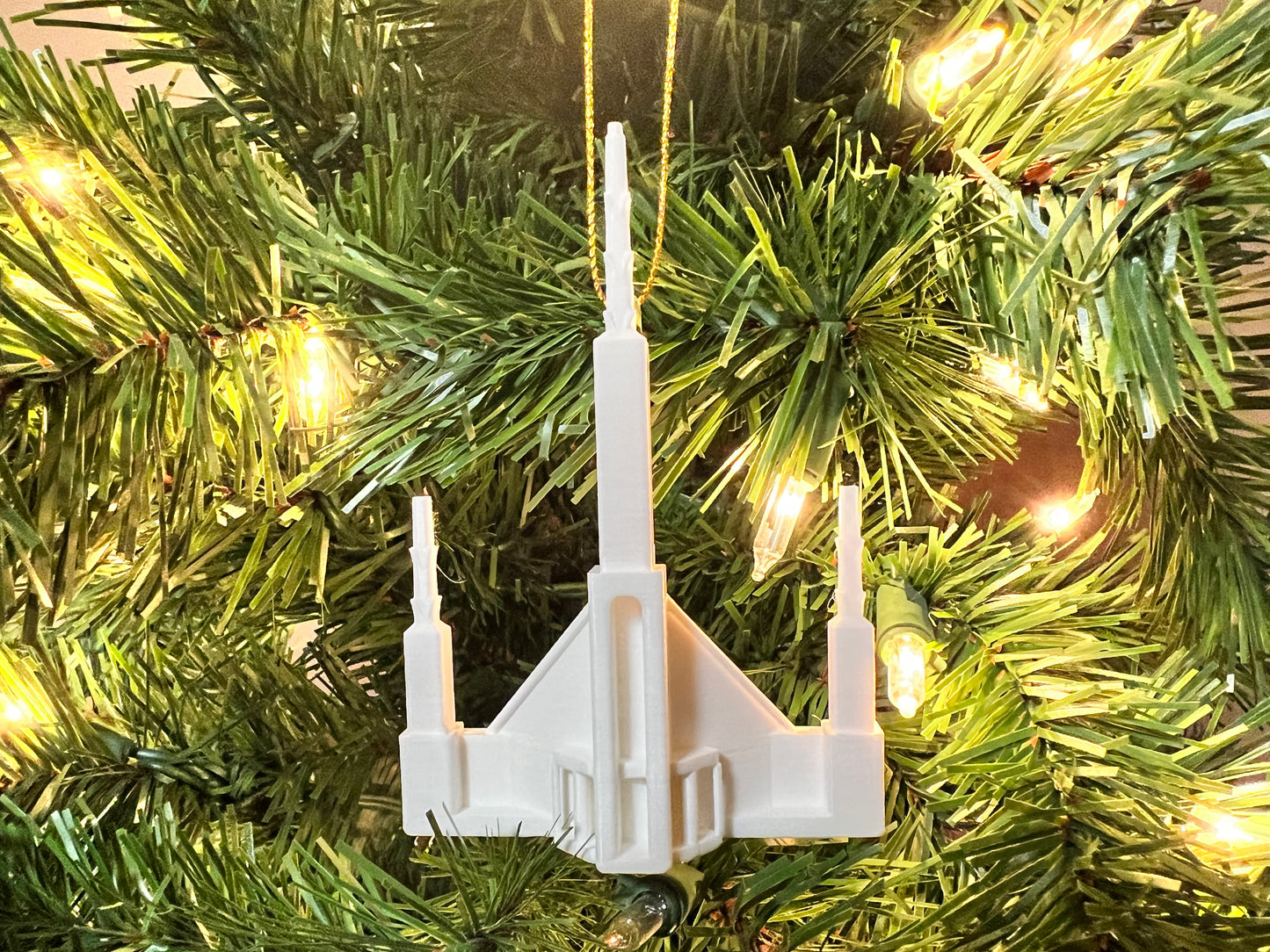 Guatemala City Temple Christmas Ornament