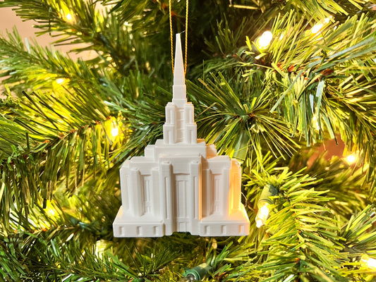 Ogden Utah Temple Christmas Ornament