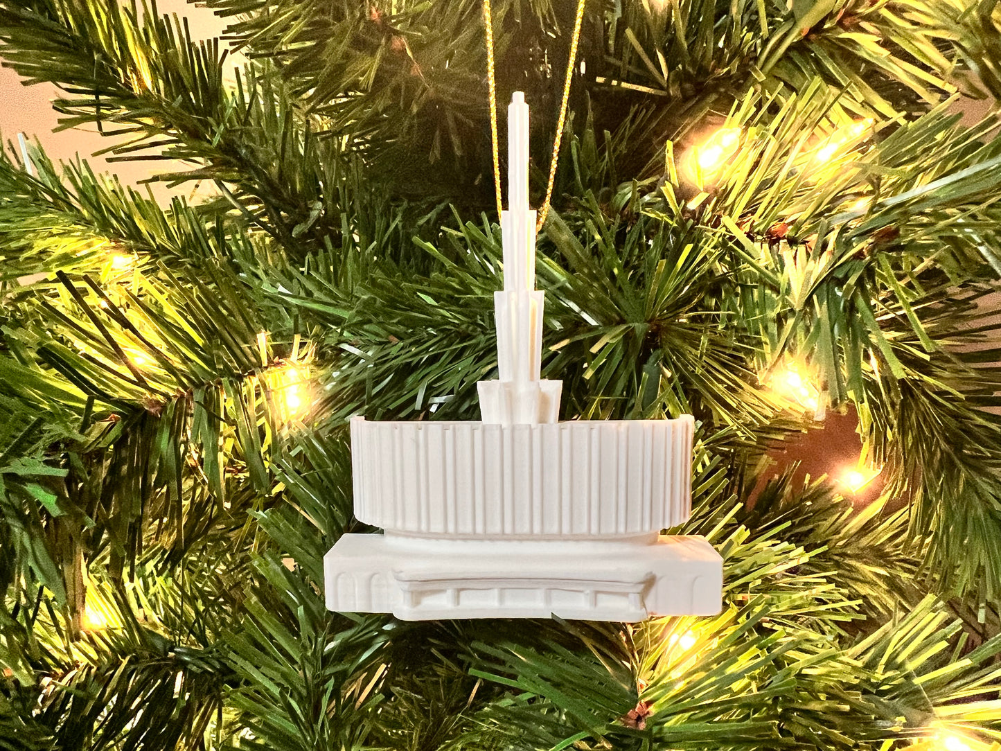 Original Ogden Utah Temple Christmas Ornament