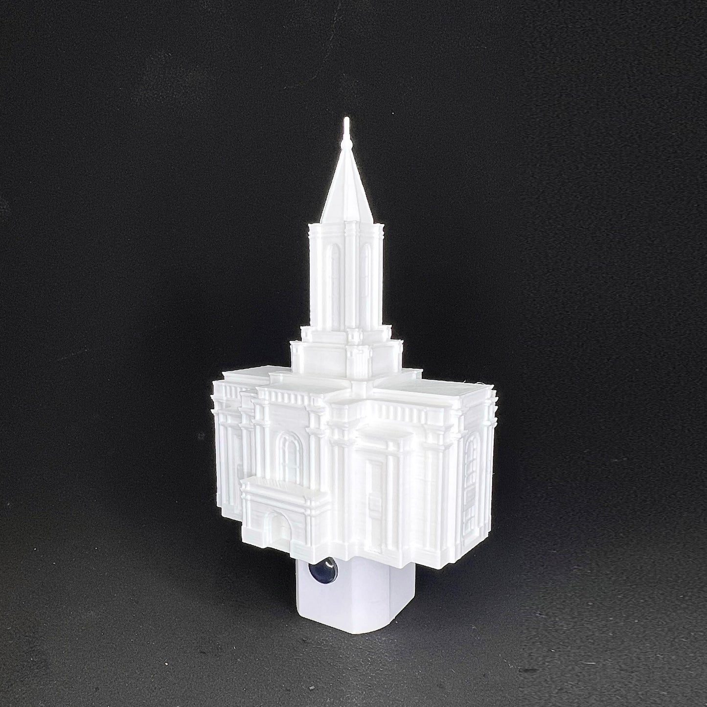 Montpelier Idaho Temple Night Light