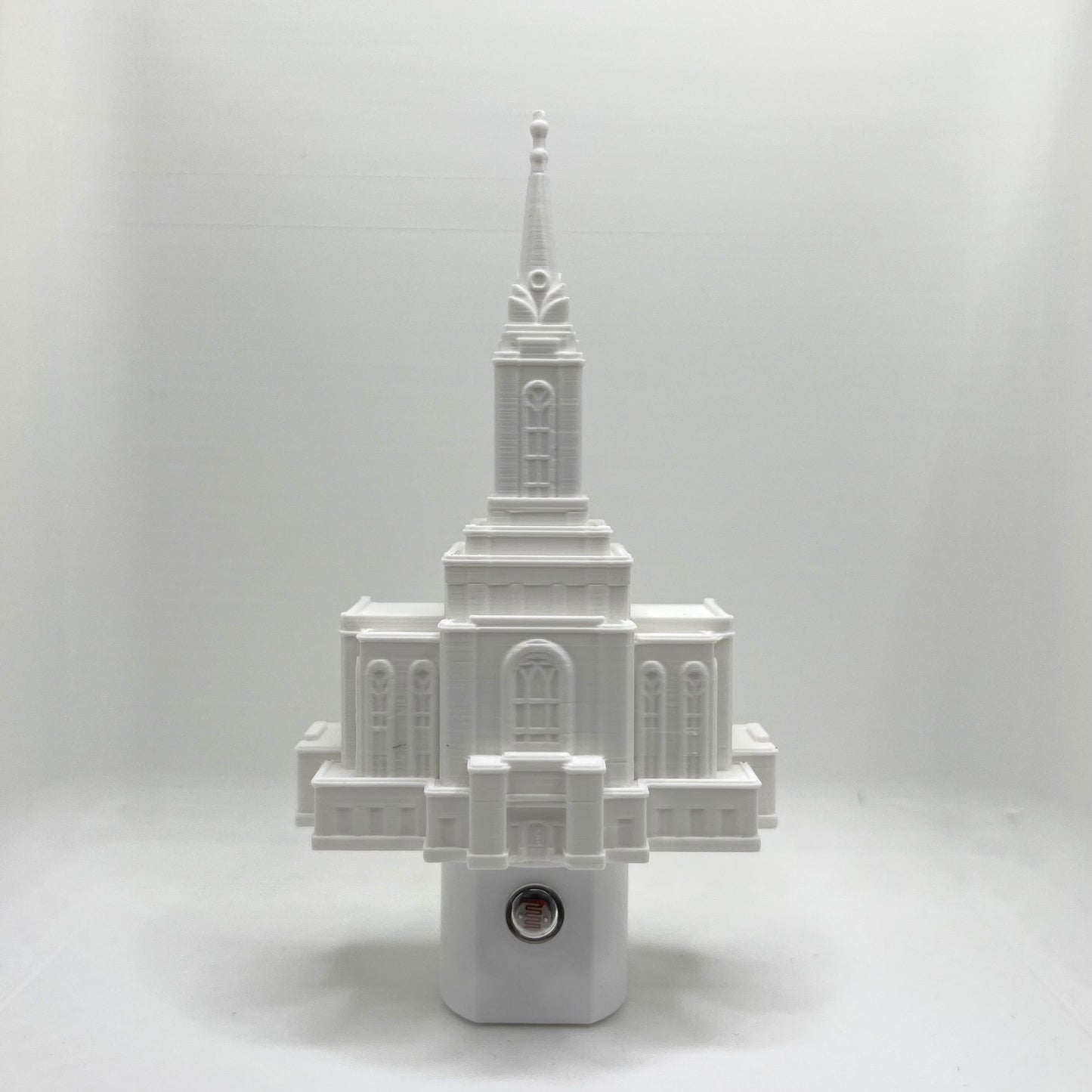 Orem Utah Temple Night Light