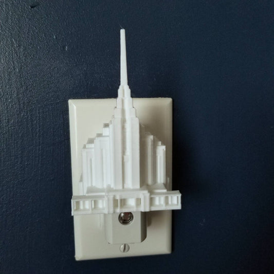 Rexburg Idaho Temple Night Light (Plug-in, LED)