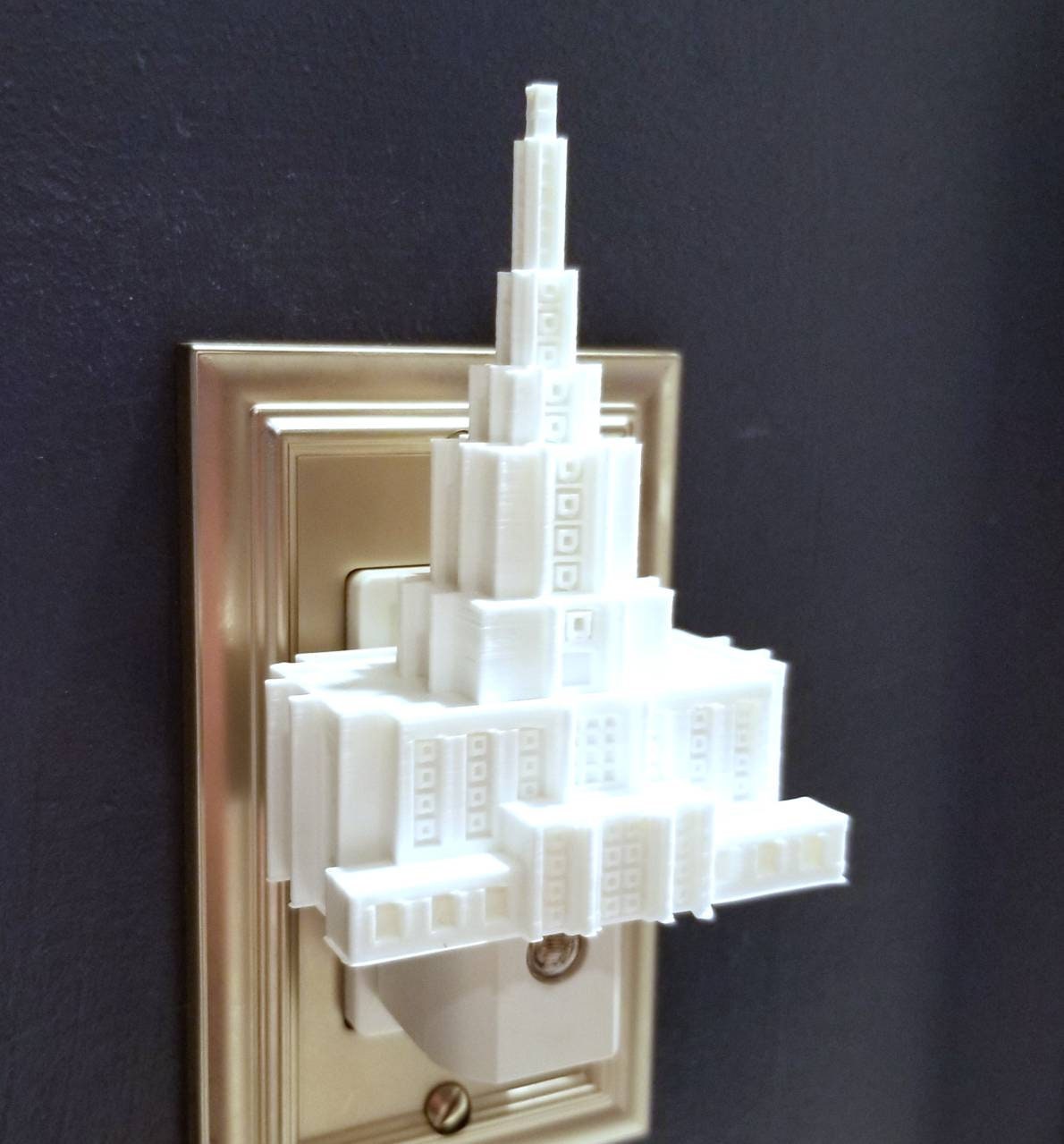 Idaho Falls Idaho Temple Night Light (Plug-in, LED)