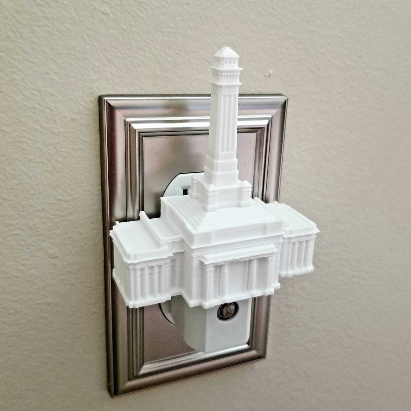 Indianapolis Indiana Temple Night Light (Plug-in, LED)