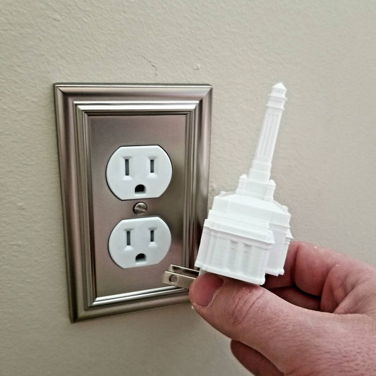 Indianapolis Indiana Temple Night Light (Plug-in, LED)