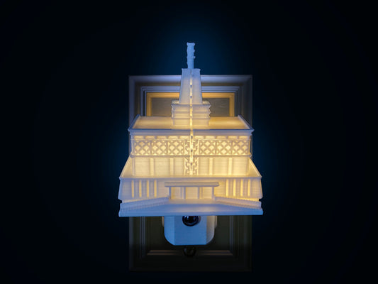 Mexico City Temple Night Light (Plug-in, LED)