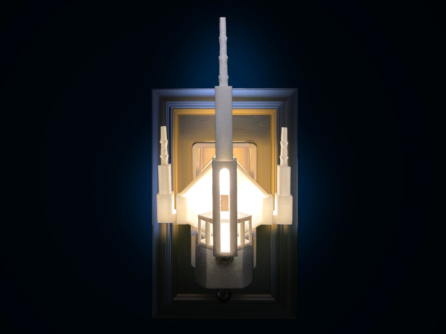 Guatemala City Guatemala Temple Night Light: LDS Gift (Outlet Plug-in, LED)