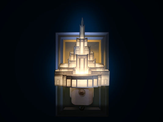 Phoenix Arizona LDS Temple Night Light (Plug-in, LED)