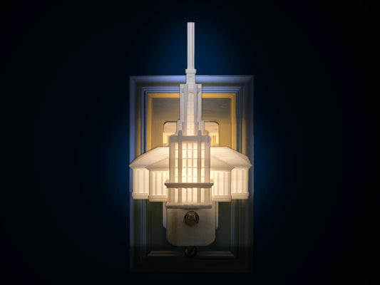 Sydney Australia LDS Temple Night Light (Plug-in, LED): LDS Missionary Gift