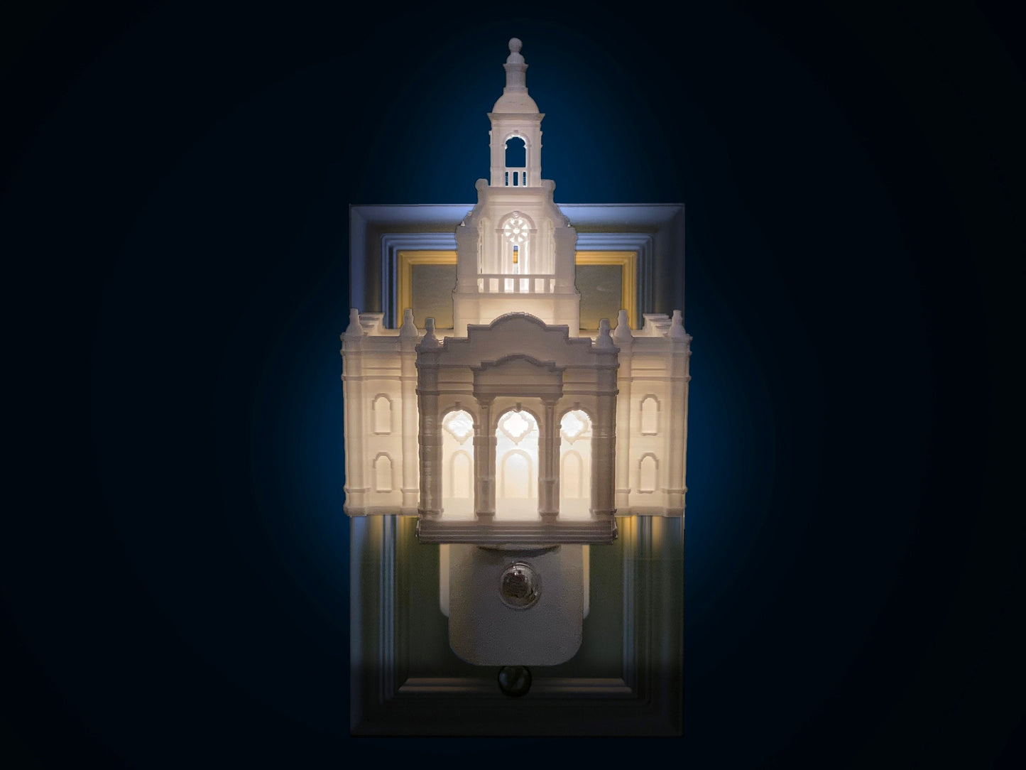 Tijuana Mexico Temple Night Light (Plug-in, LED)