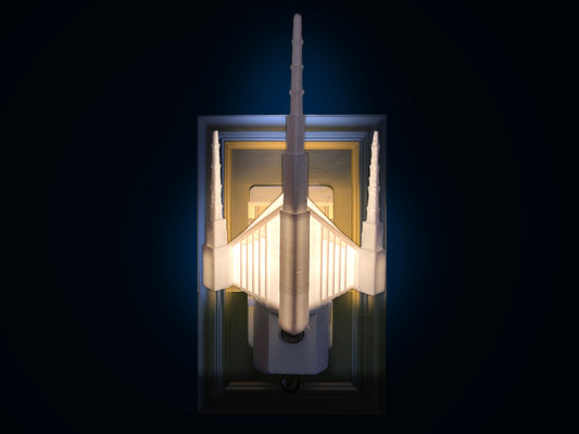 Boise Idaho LDS Temple Night Light (Plug-in, LED)