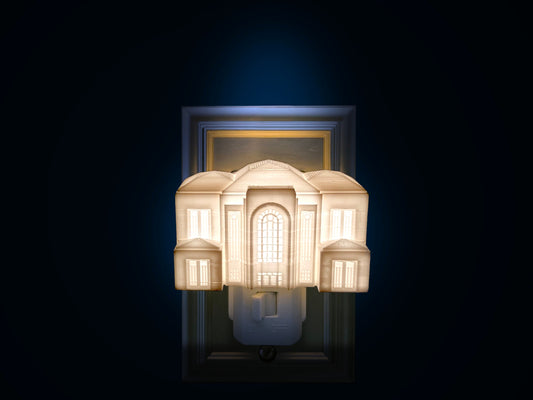 Paris France Temple Night Light (Plug-in, LED)