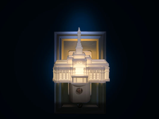 Edmonton Alberta Temple Night Light (Plug-in, LED)