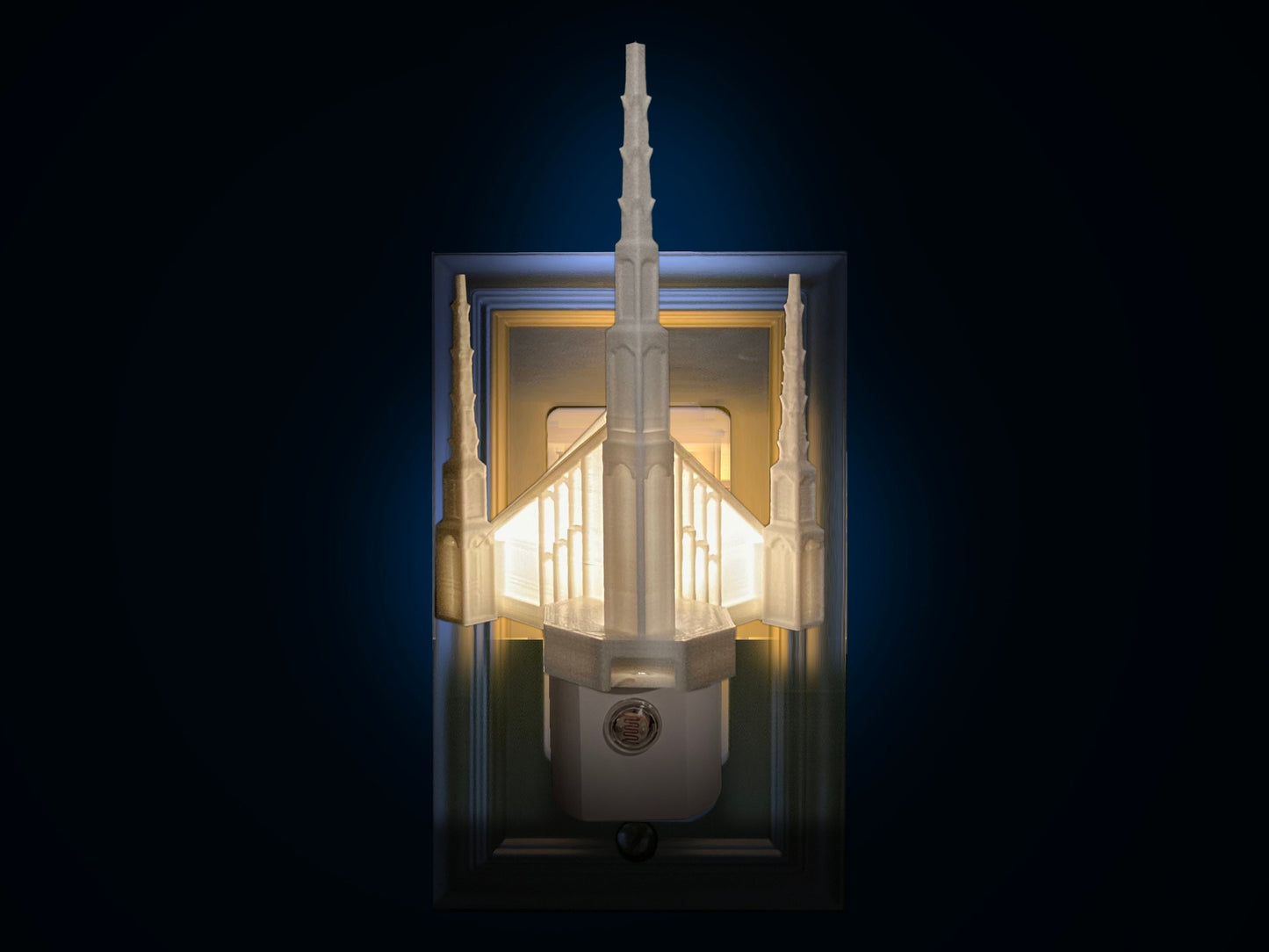 Buenos Aires Argentina Temple Night Light (Outlet, Plug-in, LED Light, LDS Gift)