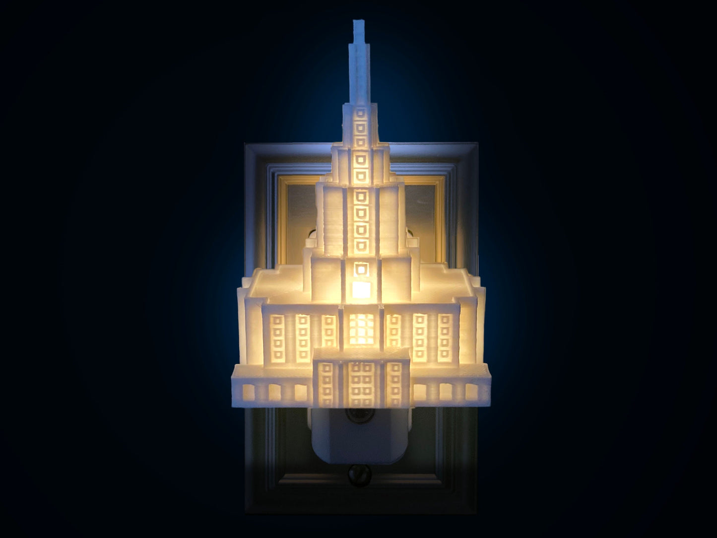 Idaho Falls Idaho Temple Night Light (Plug-in, LED)