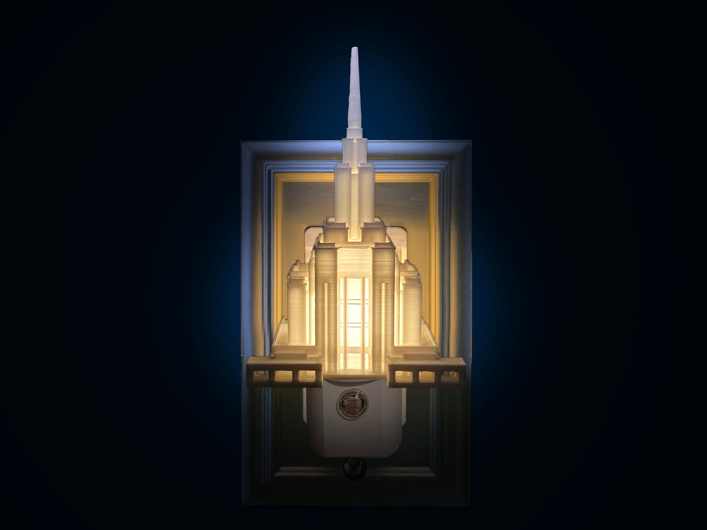 Twin Falls Idaho LDS Temple Night Light (Plug-in, LED)