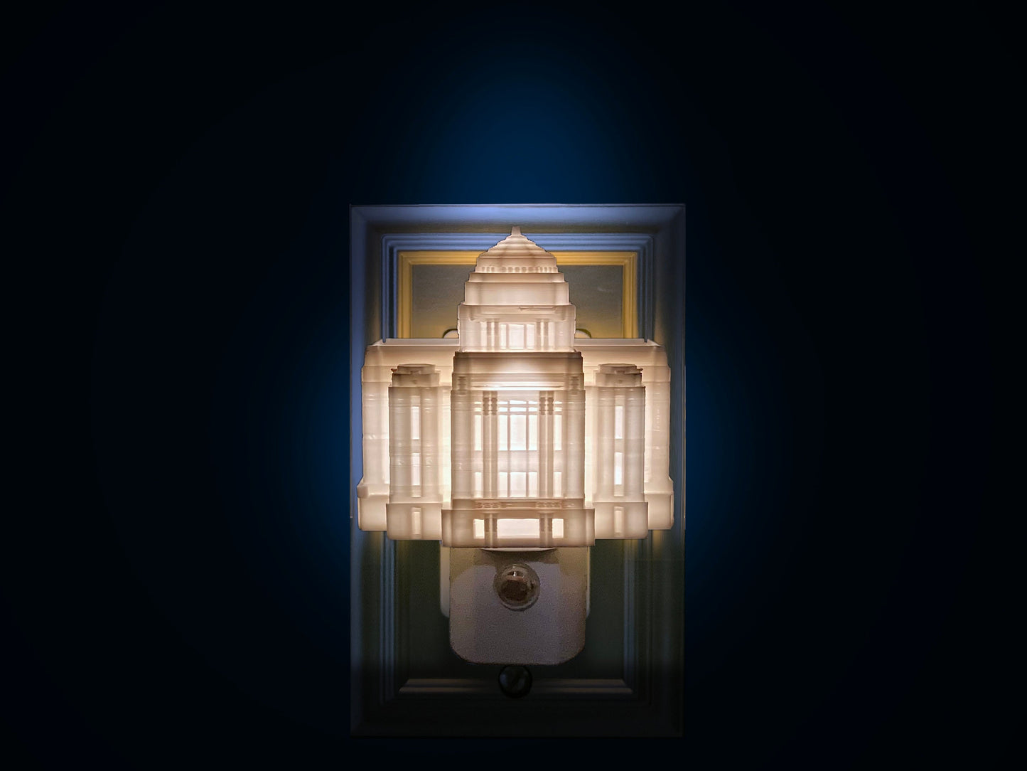 Meridian Idaho Temple Night Light (Plug-in, LED)