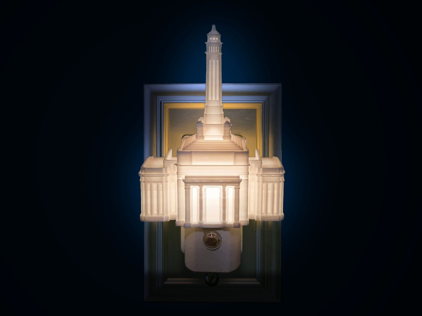 Indianapolis Indiana Temple Night Light (Plug-in, LED)