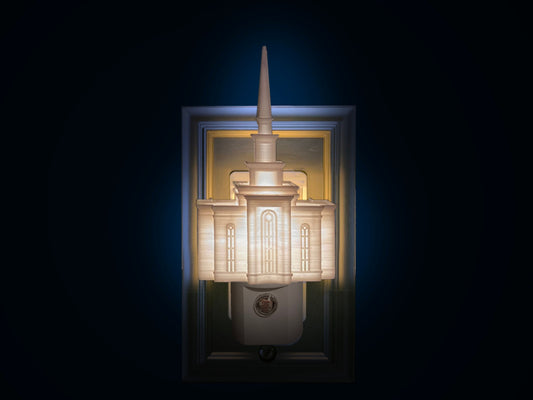 Guayaquil Ecuador Temple Night Light: LDS Gift (Plug-in, LED)