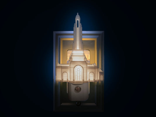 Redlands California Temple Night Light (Plug-in, LED)