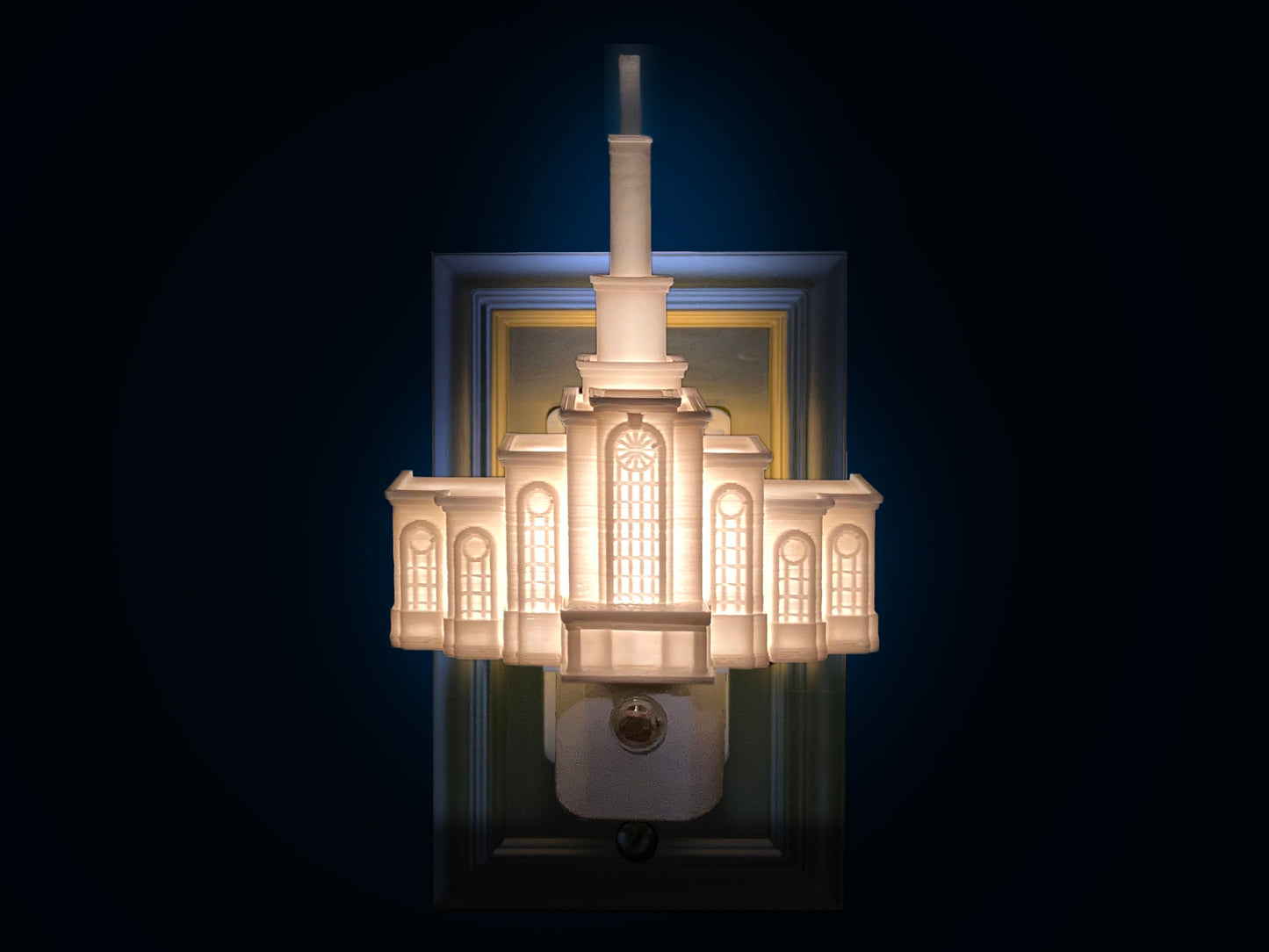 Albuquerque New Mexico Temple Night Light (Plug-in, LED)