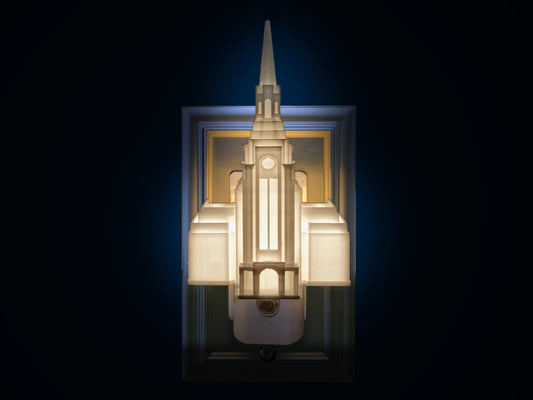 Boston Massachusetts Temple Night Light (Plug-in, LED)