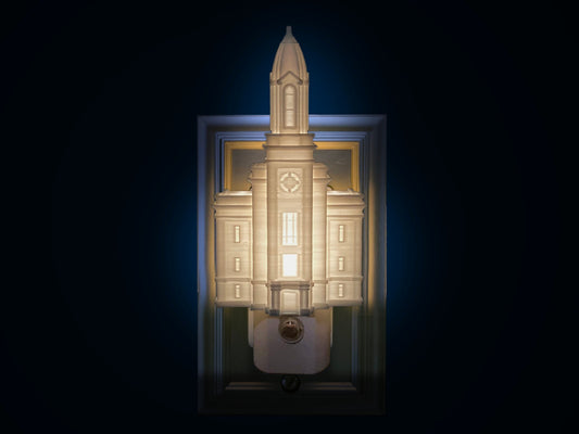 Cedar City Utah Temple Night Light (Plug-in, LED)