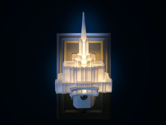 Jordan River Utah Temple Night Light (Plug-in, LED)