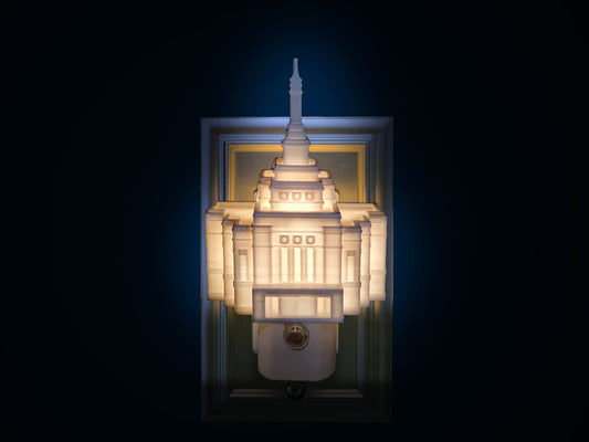 Winter Quarters Nebraska Temple Night Light (Plug-in, LED)