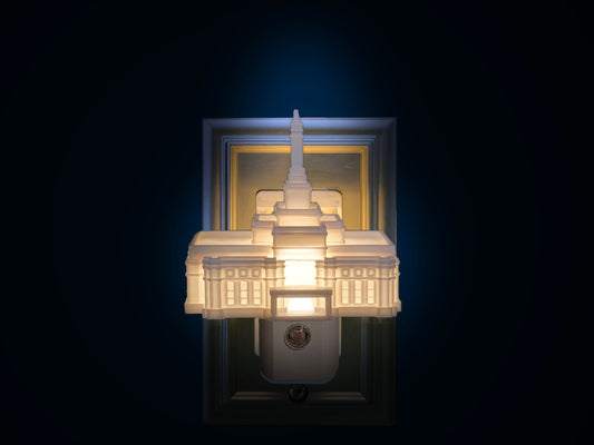 Guadalajara Mexico Temple Night Light (Plug-in, LED)