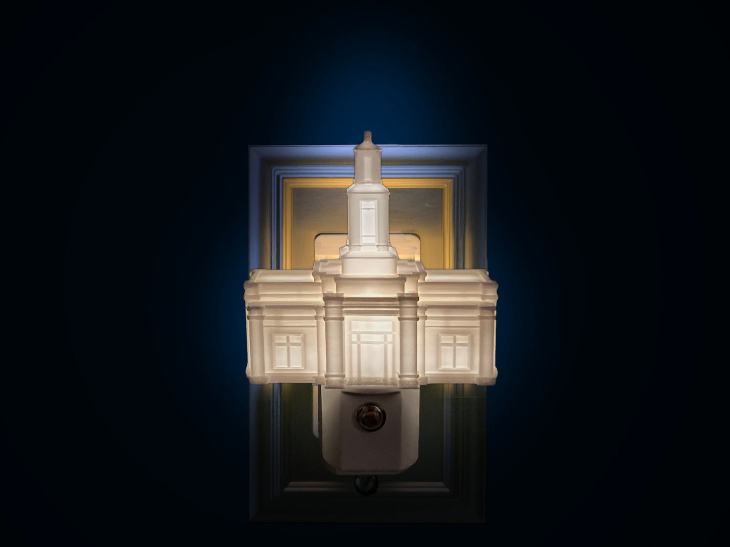 Oklahoma City Temple Night Light (Plug-in, LED)