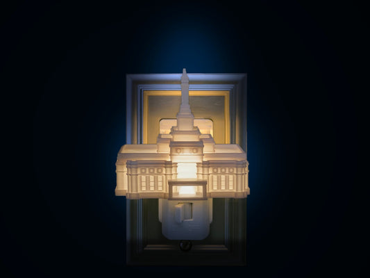 Columbus Ohio Temple Night Light (Plug-in, LED)