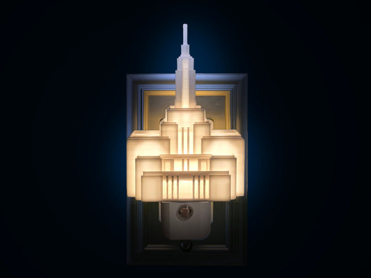 Draper Utah Temple Night Light (Plug-in, LED)