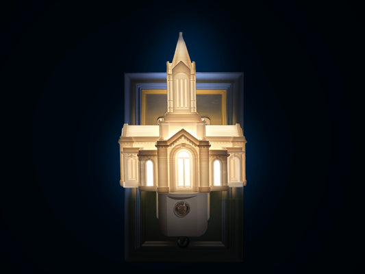 Fort Collins Colorado Temple Night Light (Plug-in, LED)