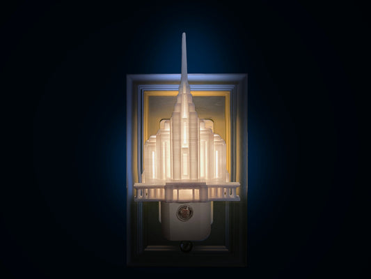 Rexburg Idaho Temple Night Light (Plug-in, LED)