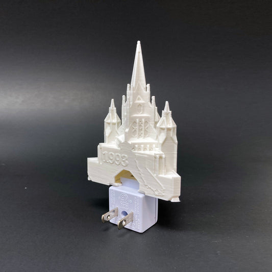 San Diego California Temple Night Light (PLug-in, LED)