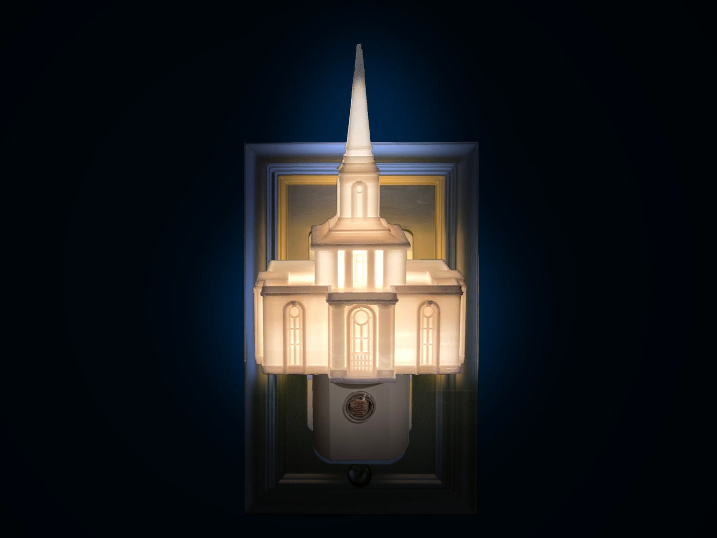 Orlando Florida Temple Night Light (Plug-in, LED)