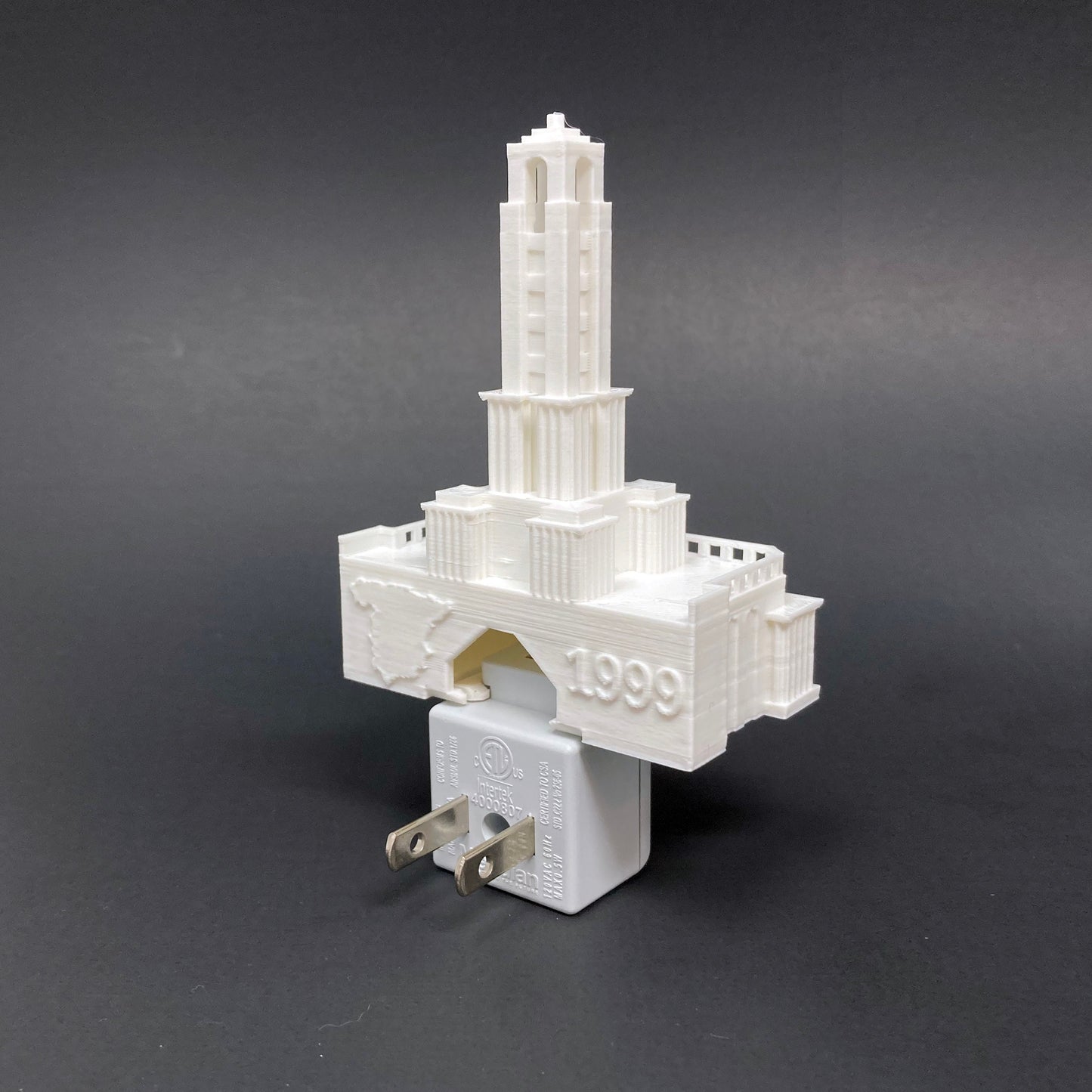 Madrid Spain Temple Night Light: LDS Gift (Plug-in, LED)