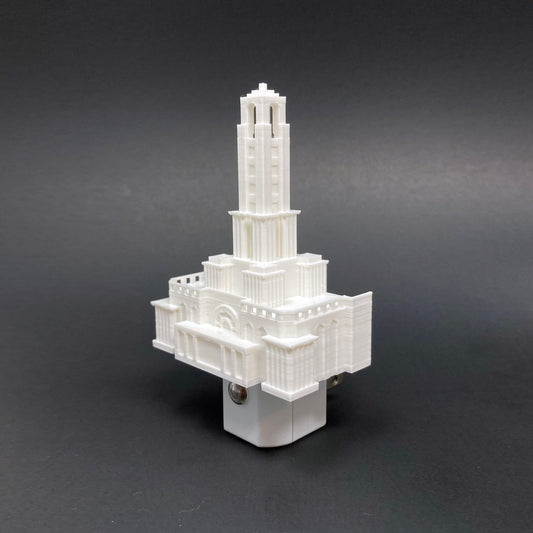 Madrid Spain Temple Night Light: LDS Gift (Plug-in, LED)