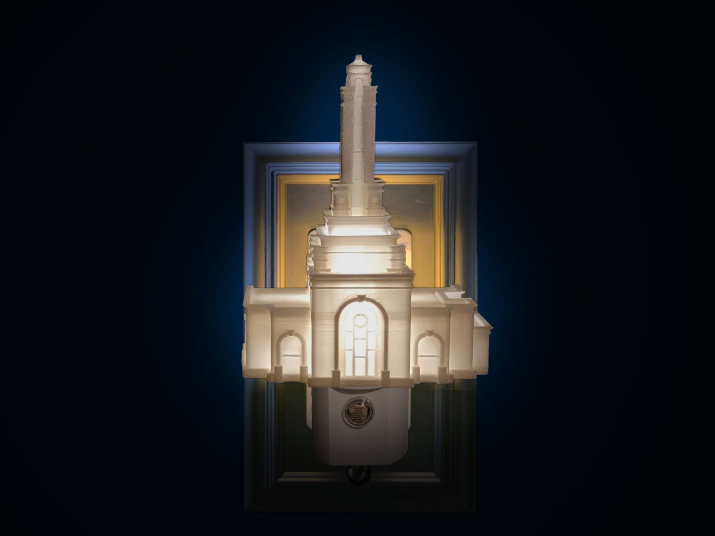 Lubbock Texas Temple Night Light (Plug-in, LED)