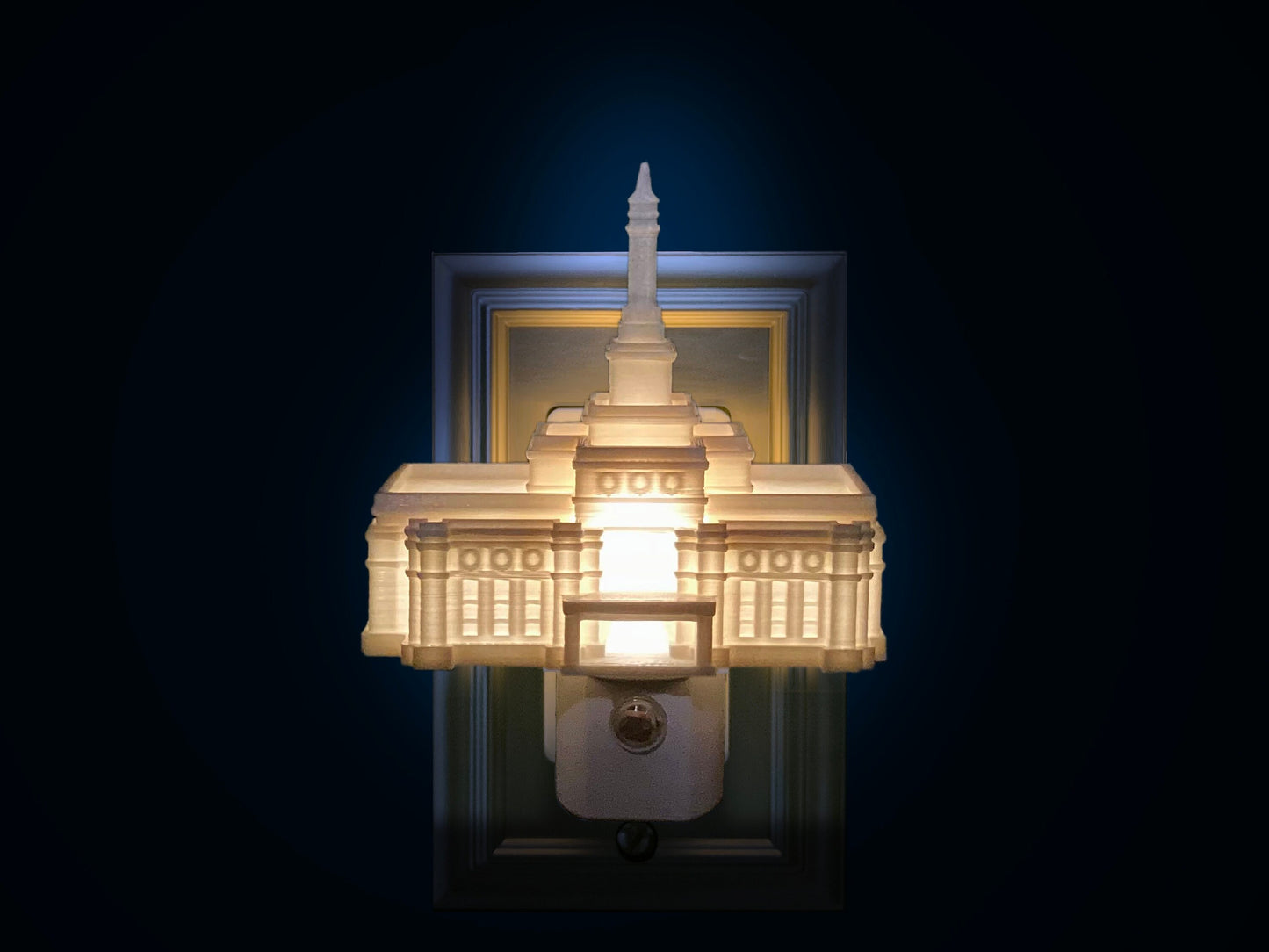 Oaxaca Mexico Temple Night Light (Plug-in, LED): LDS Mission Gift