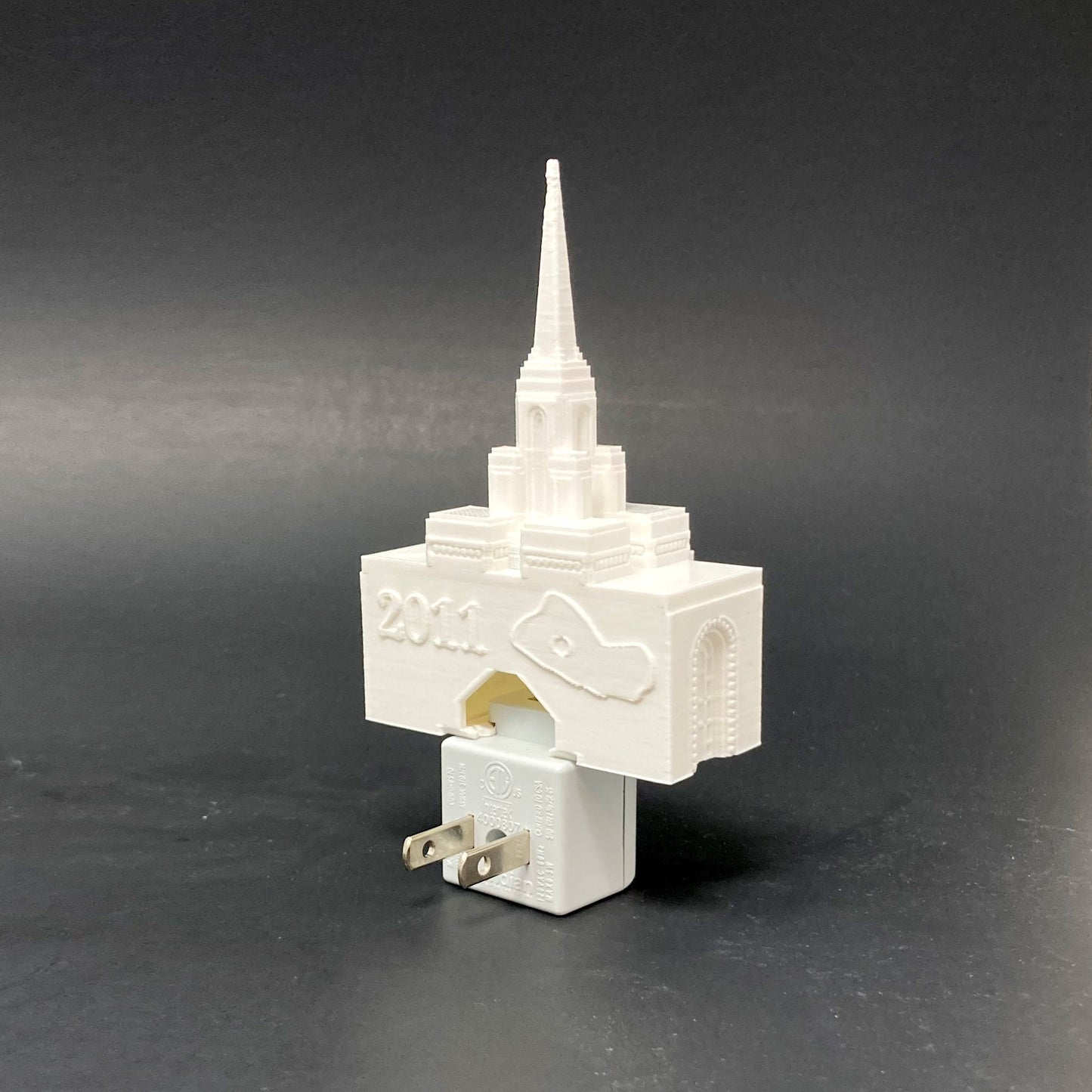 San Salvador El Salvador Temple Night Light: LDS Gift  (Plug-in, LED)