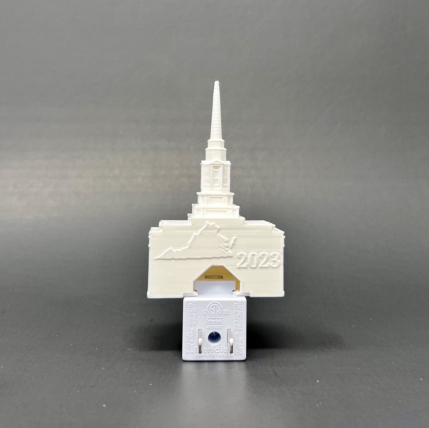 Richmond Virginia Temple Night Light