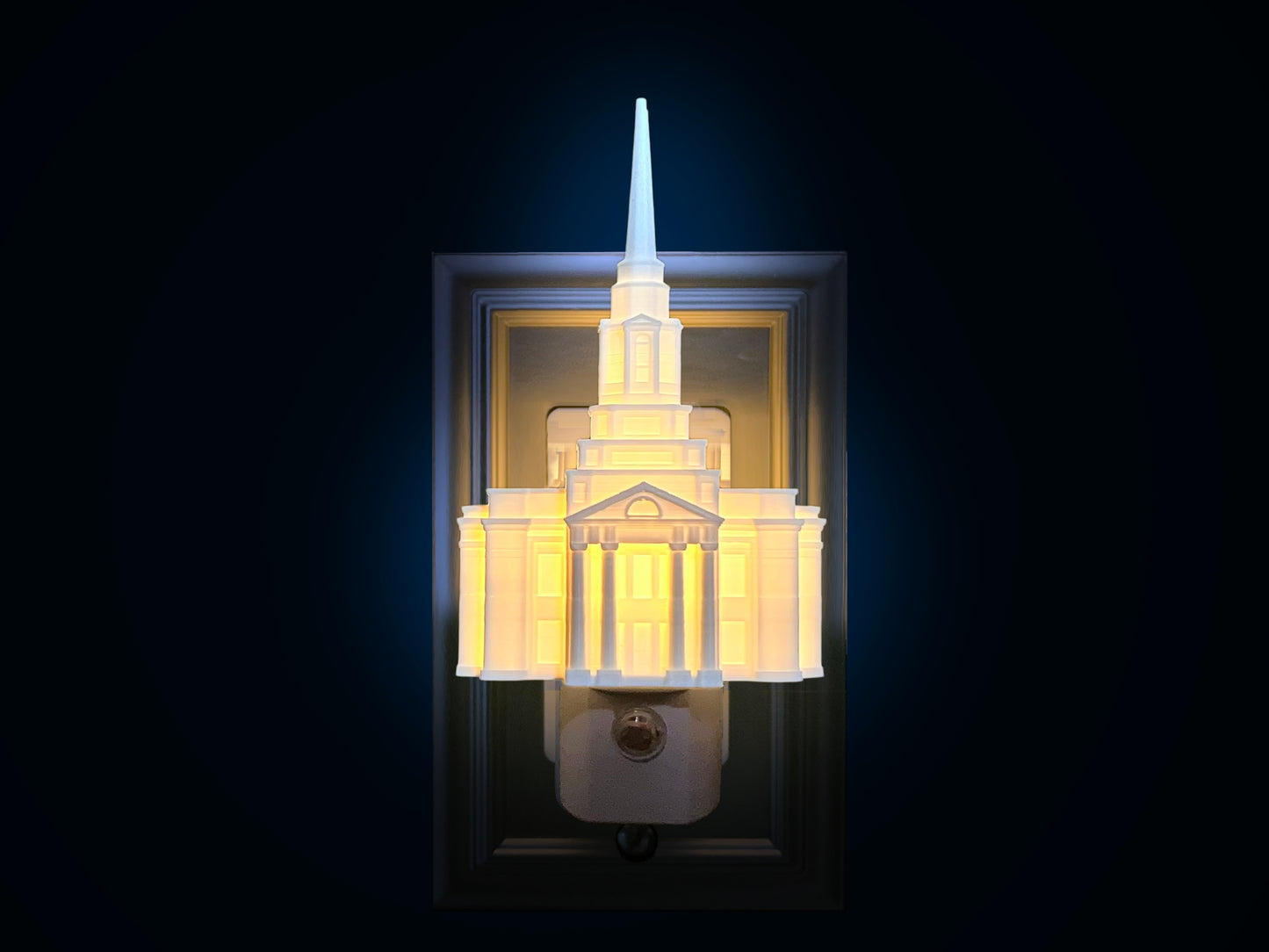 Richmond Virginia Temple Night Light